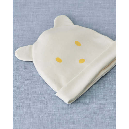 Organic Cotton Baby Bear Cap – Shop Fog Linen