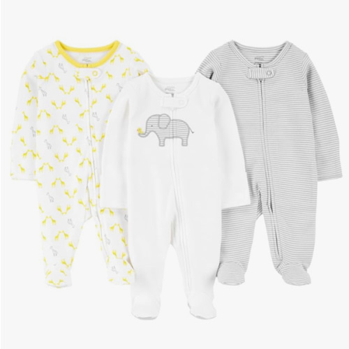 Simple Joys by Carter's Baby 3-Pack Neutral Sleep and Play