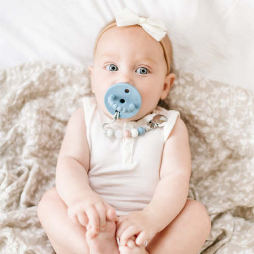 Cutie PAT Bulb (0-6m) Pacifier + Teether Sets
