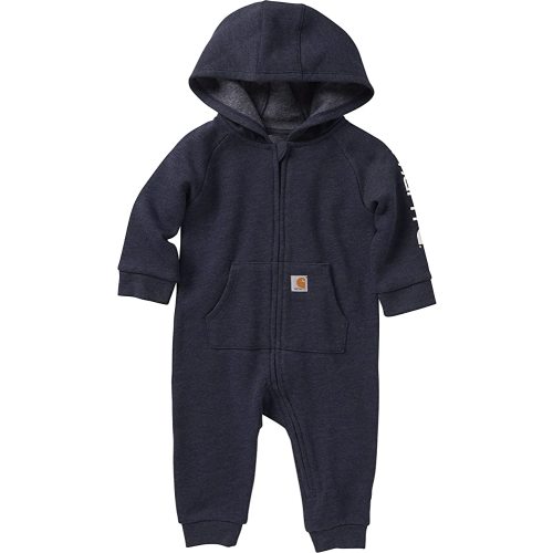 Carhartt Baby Boys' Long-Sleeve Zip-Front Hooded Coverall