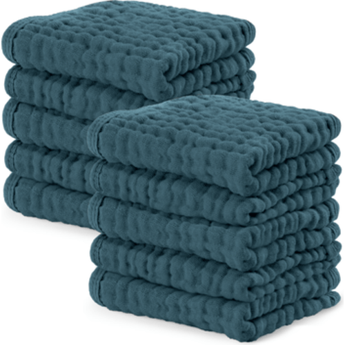 Muslin Washcloths - Pack of 10