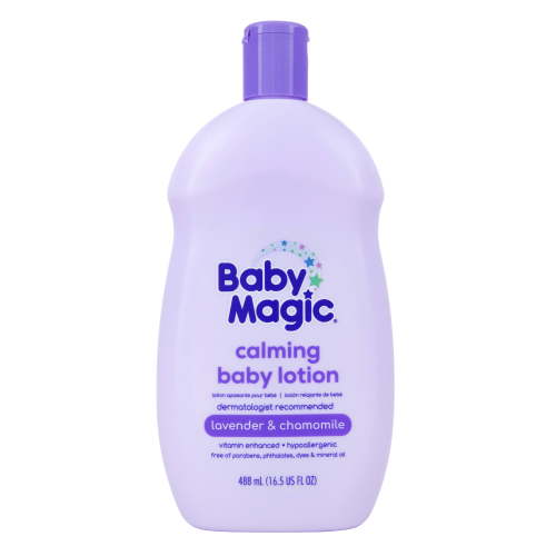 Baby Magic Calming Body Lotion, Lullaby Scent, Lavender & Chamomile, 16.5 fl oz (Pack of 1)