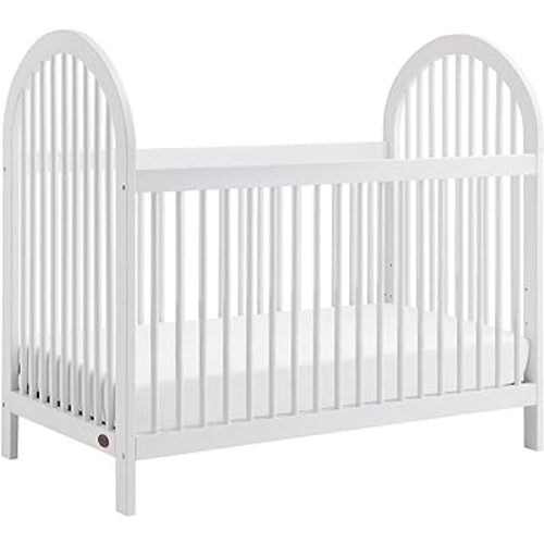 Soho Baby Everlee 3-in-1 Island Crib, Whitewash