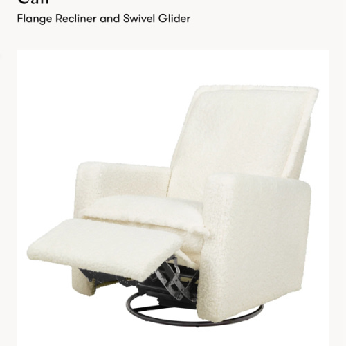 Cali Flange Recliner and Swivel Glider