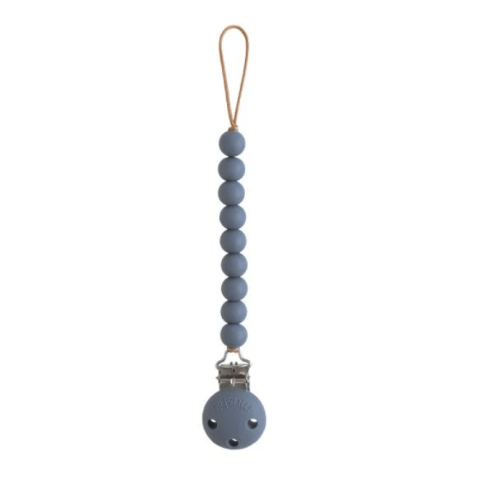 Mushie Hera Pacifier Clip - Tradewinds – oh baby!