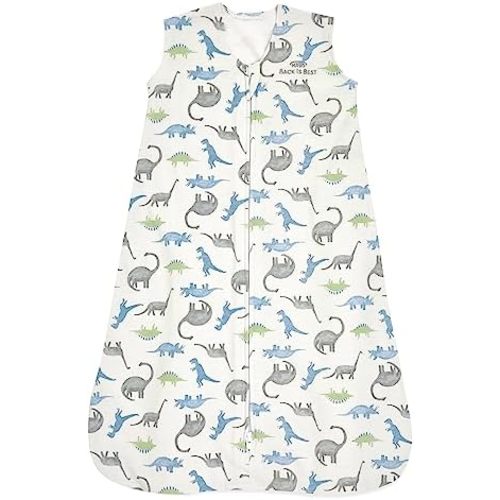 HALO SleepSack, 100% Cotton Wearable Blanket, Swaddle Transition Sleeping Bag, TOG 0.5