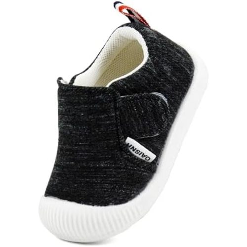 Baby Boys Girls Sneakers Anti Slip Lightweight Soft Toddler First Walkers for Walking Running