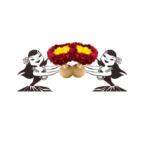 Pair of Crochet 'Uli'uli rattle feather yarn gourd Hawaiian instrument hula shaker with bells OOAK made in Hawaii handmade to order