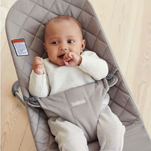 BabyBjörn Bouncer Bundle with Toy- Sand Grey