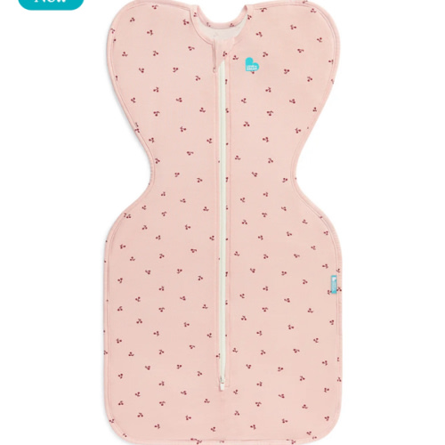 Swaddle Up™ 1.0 TOG Viscose from Bamboo Blush Cherries (Size: Small)