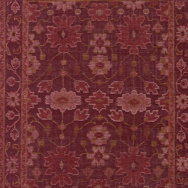 6x9 foot Washable Wool Hand Knotted Rug, Helen - Revival Rugs - Ruby
