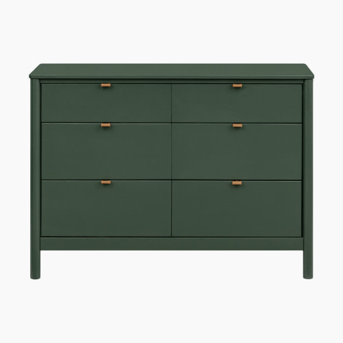 babyletto Bondi 6-Drawer Assembled Dresser - Forest Green