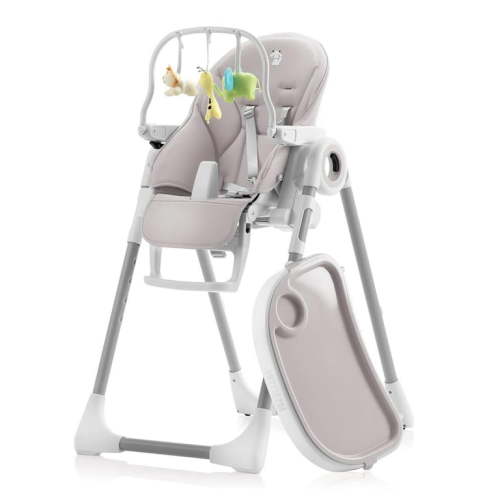 Sweety Fox Baby High Chair Adjustable to 7 Different Heights - Grey