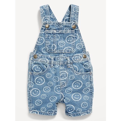 Unisex Jean Shortalls for Baby