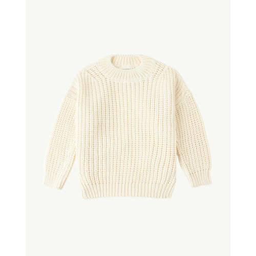 CHUNKY PULLOVER CREAM