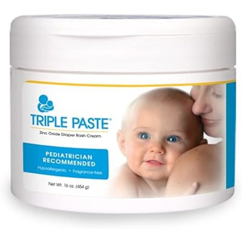 Triple Paste Medicated Ointment for Diaper Rash, 16 Ounce
