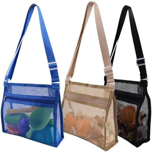 Beach Shell Bags for Holding Beach Shell, Beach Mesh Bag,Shell Collecting Bags for Kids Shell bag for Picking Up Shell
