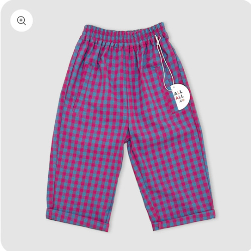 Purple Plaid Pants | All Small Co – All Small Co. 12 month