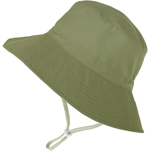 Baby Sun Hat UPF 50+ Sun Protective Toddler Bucket Hat Summer Kids Beach Hats Wide Brim Outdoor Play Hat for Boys Girls