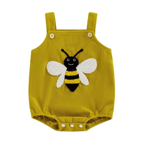 SUMMER Corduroy Romper - Hazel & Bo