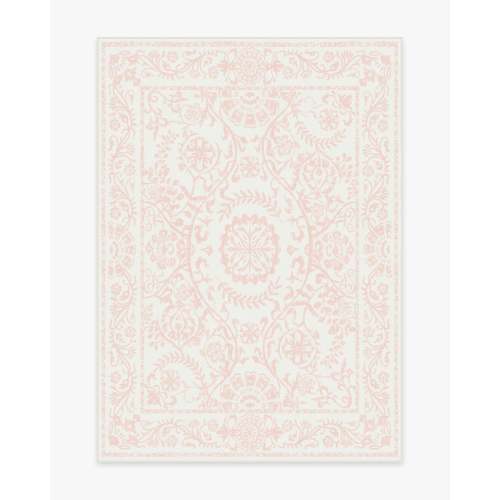 Delphina Powder Pink Tufted Rug | Ruggable