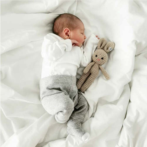 Crochet Bunny - Cotton - Beige