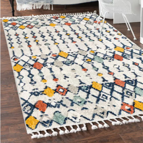 Multicolor 6' x 9' Cherokee Rug | Rugs.com