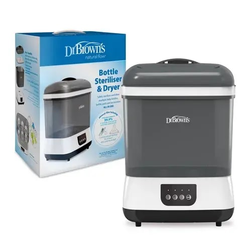 Dr Browns Electric Clean Steam Steriliser and Dryer | Baby Bunting AU