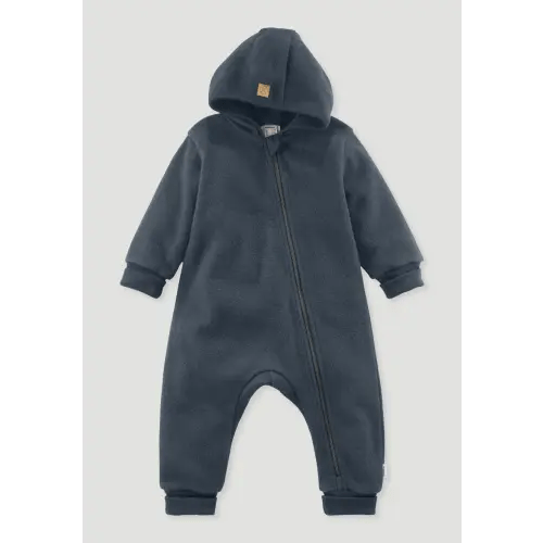 Soft fleece overall made from pure organic cotton