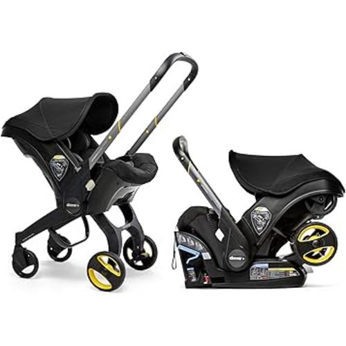 Doona Car Seat & Stroller, Nitro Black - All-in-One Travel System