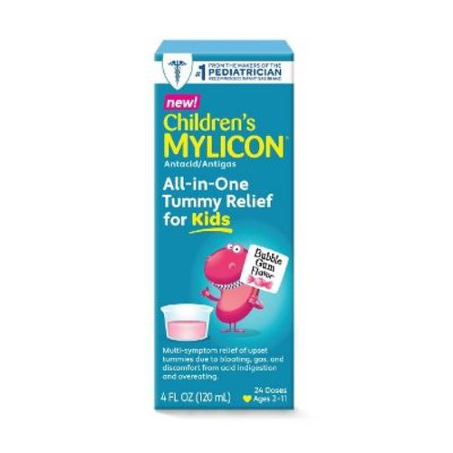 Mylicon Bubble Gum Flavor All-in-One Tummy Relief for Kids - 4 fl oz