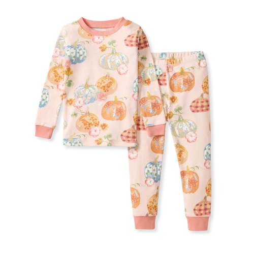 Prettiest Pumpkins Cotton Two-Piece PJs | Burt’s Bees Baby® – Burt's Bees Baby