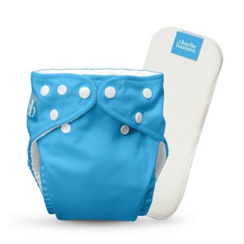 Charlie Banana One Size Reusable Cloth Diaper - CB Turquoise