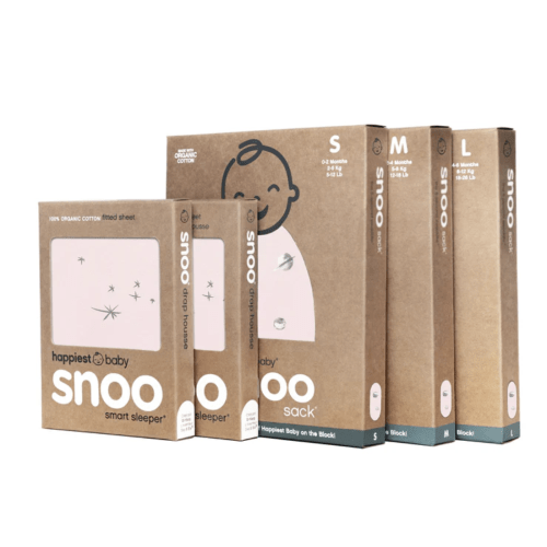 SNOO Sleep Sack Bundle in Small, Medium, Large Sizes and Sheets – Happiest Baby