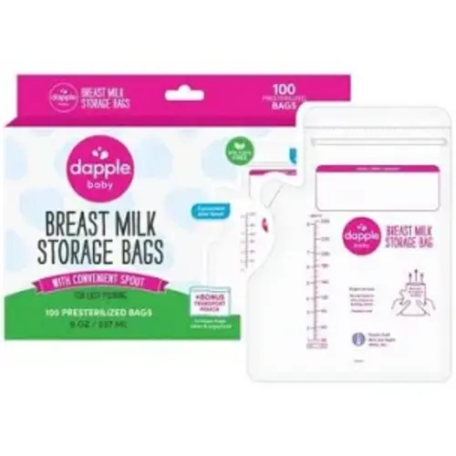 milk storage bags