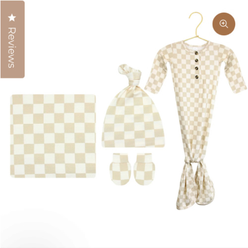 Austin Newborn Hat Bundle (Gown) – Lou Lou & Company