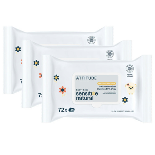 Attitude Baby Wipes - Sensitive Skin