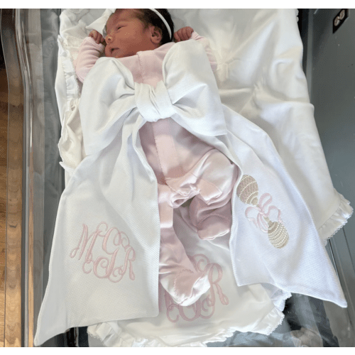 Caprilina Signature Newborn Bow Sash