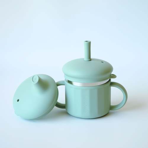 3-in-1 Stainless Steel Sippy Cup | 220 ml