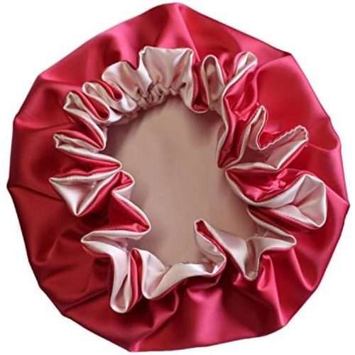 AKISS Baby Infant Newborn Toddler Satin Silk Hair Bonnet for Baby Girl Boy Sleeping Kids Cap Hat