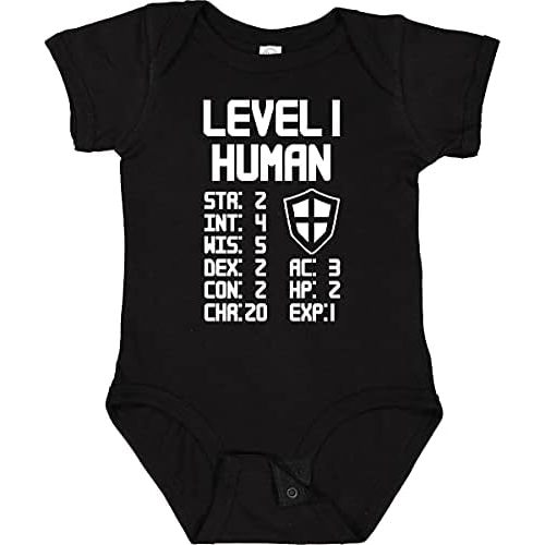 inktastic Level 1 Human Baby Bodysuit
