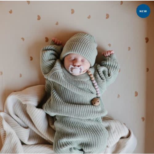 Stretchy Crib Sheet - Rainbows