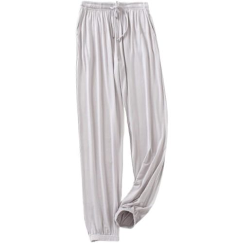 Women's Long Sleep Pants Summer Modal Lightweight Lounge Pants Casual Home Wear Bottoms Pajama Pants With Pocket