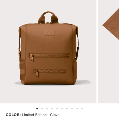 Indi Diaper Backpack in Onyx, Large