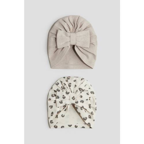 2-PACK KNOT-DETAIL HATS