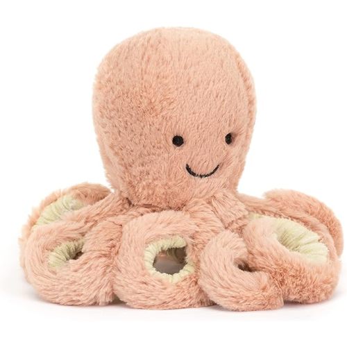 Jellycat Odell Octopus Stuffed Animal, Tiny 5.5 inches | Ocean and Sea Plush Toy | Classic Children's Gift - Tiny - 6"