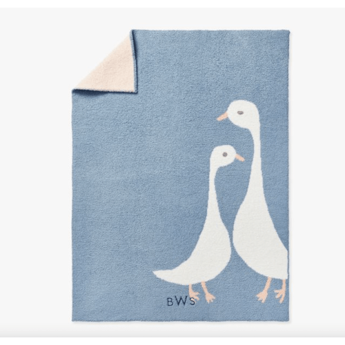 Fuzzy Duck Baby Blanket | Pottery Barn Kids