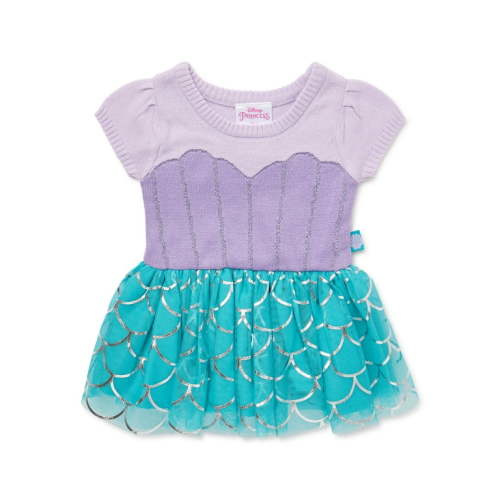 Disney Baby Girl Little Mermaid Ariel Cosplay Dress, Sizes 0/3 Months-6/9 Months