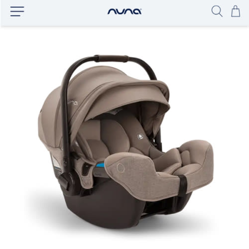 Nuna PIPA Aire RX Infant Car Seat with RELX base