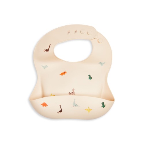Dinosaurs Silicone Bib